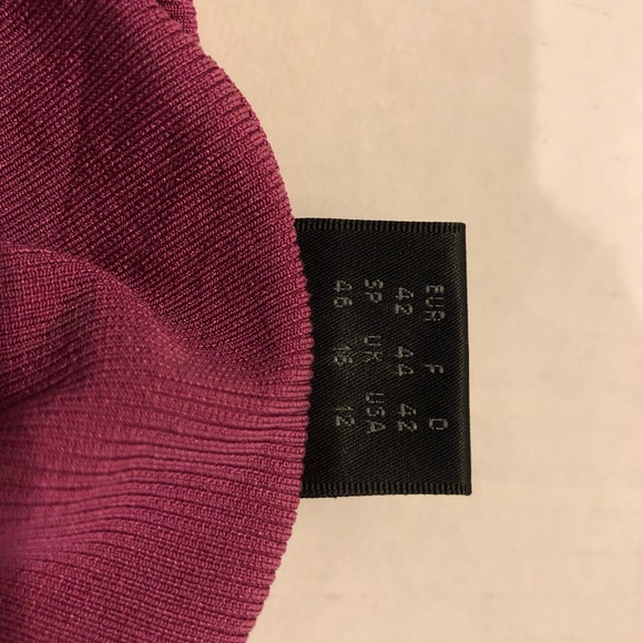 Malizia Silk Stretch Top NWOT  Long Sleeves - Picture 5 of 5